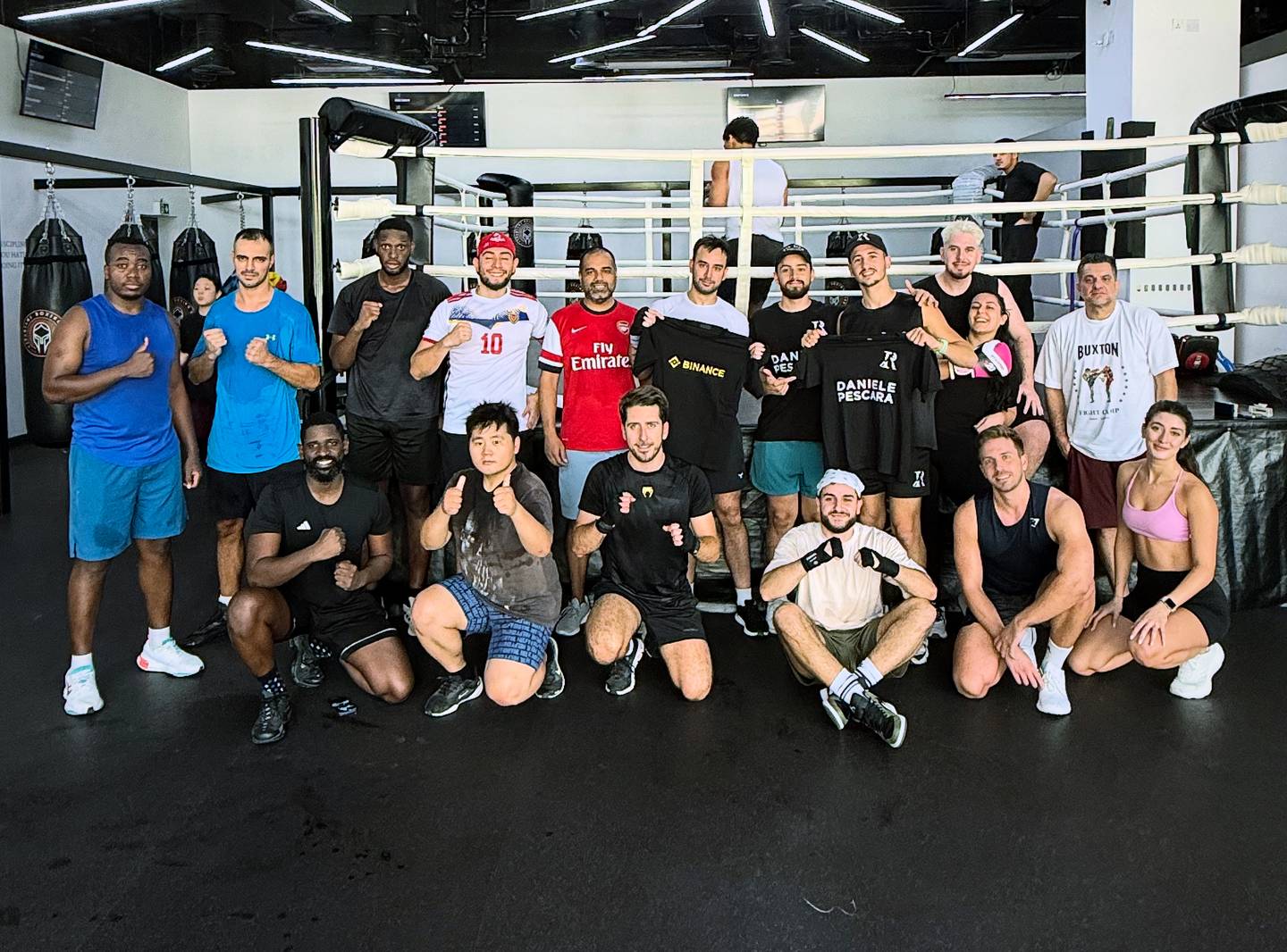 RICO Academy boxing class in Dubai