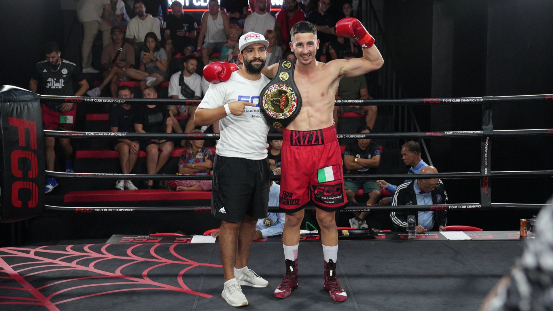 Coach Jalal Houmir &amp; Riccardo Rizzi 